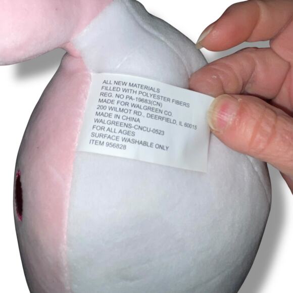 Hug Me Plush Dress Up Cat Narwhal Horn Glittery Pillow Embroidered Nursery 10" - Picture 11 of 12